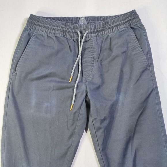 Volcom jogger / street wear pants men's size M grey tapered - Picture 2 of 11